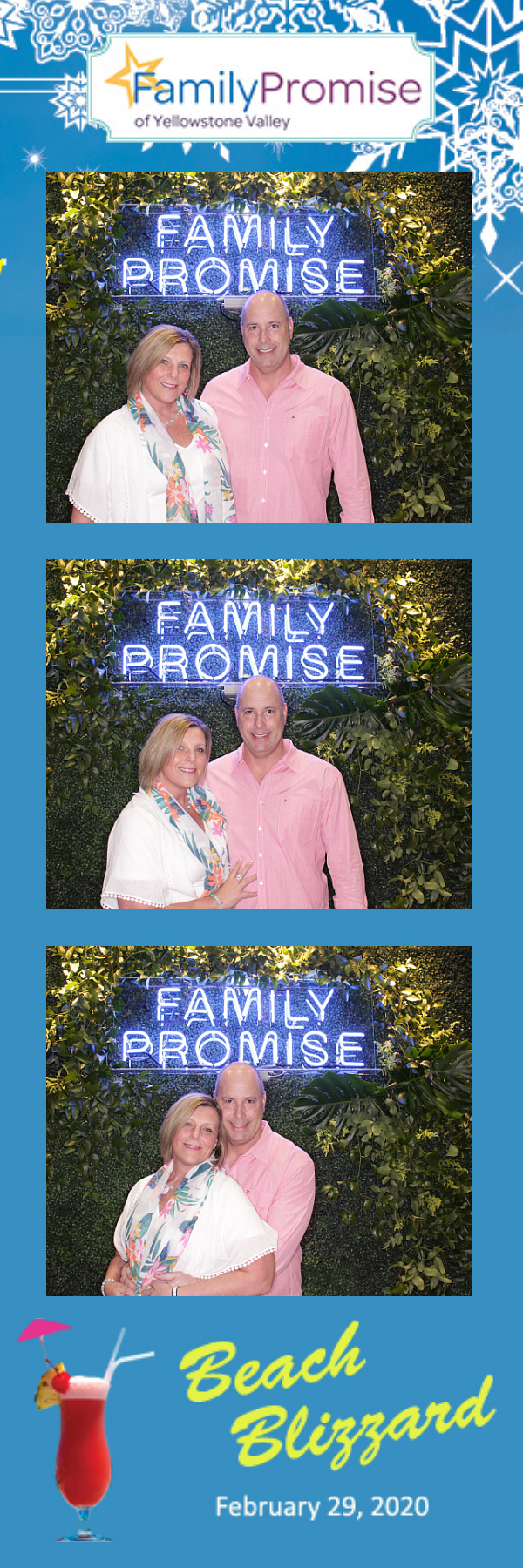 Beach Blizzard Party for a Promise- A Toast To 15 Years! | View more photos from the event at gallery.photoboothbillings.com/u/PhotoBoothBillings/Beach-Blizzard-Party-for-a-Promise-A-Toast-To-15-Years